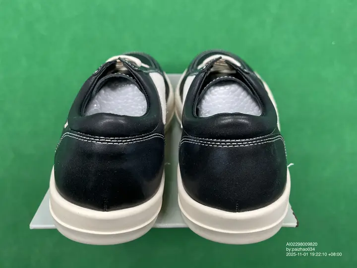 Rick Owens Vans Leather Sneakers QC photo 4