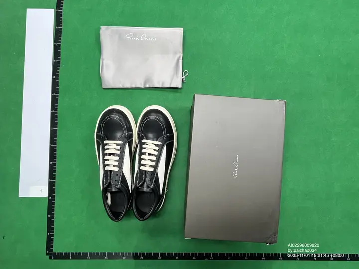 Rick Owens Vans Leather Sneakers QC photo 6