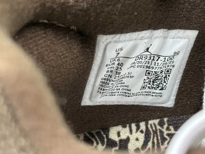Jumpan Travis Scott Shoes QC photo 19