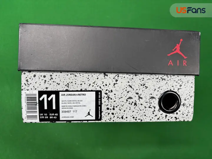 Jordan 4 Union Black Noir QC photo 14
