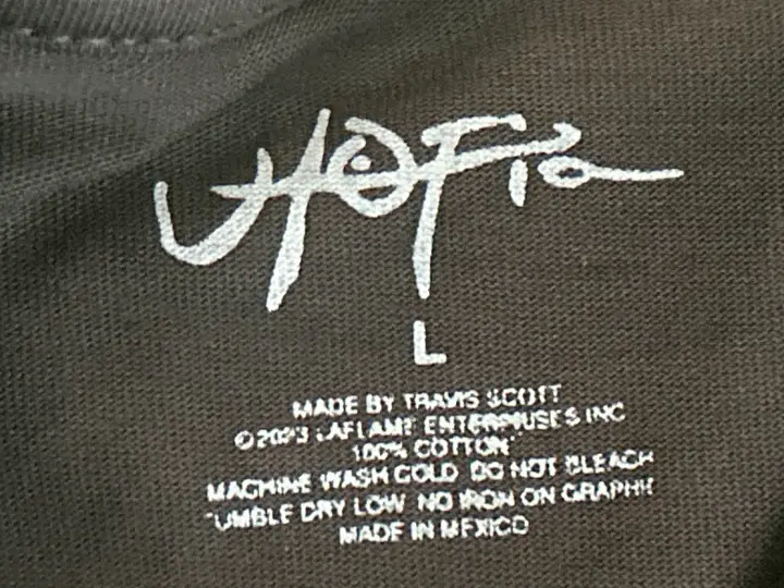 Travis Scott Tee QC photo 10