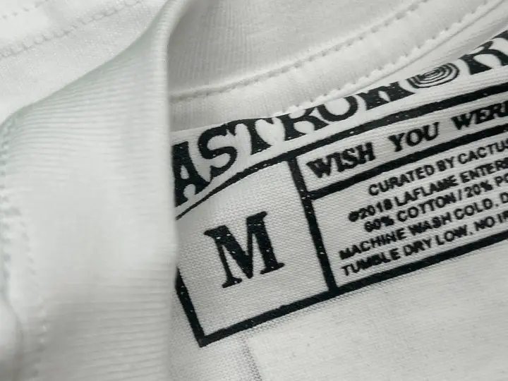 Travis Scott Tee QC photo 2