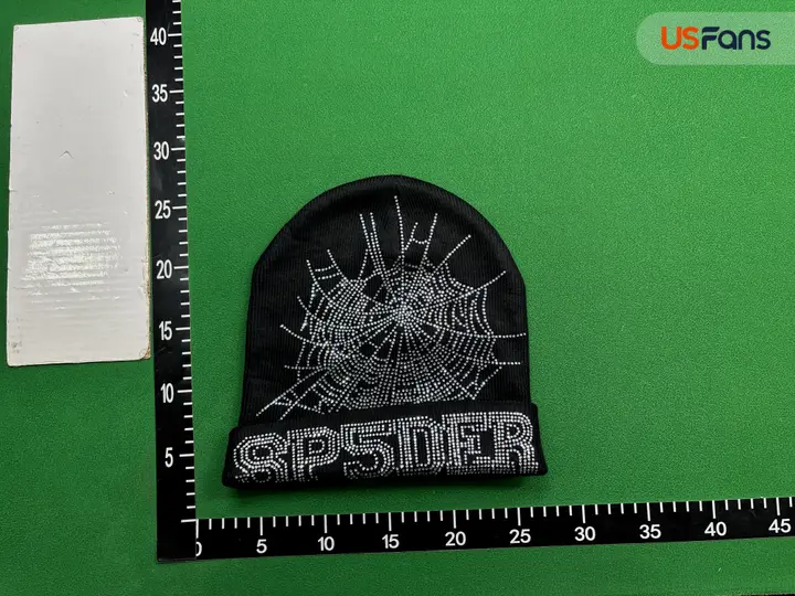 Sp5der Blue Beanie QC photo 10