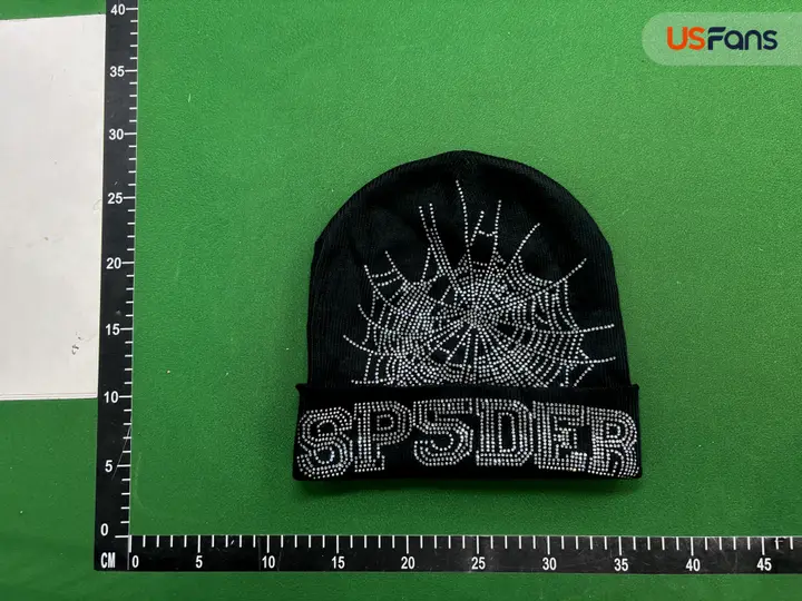 Sp5der Blue Beanie QC photo 7