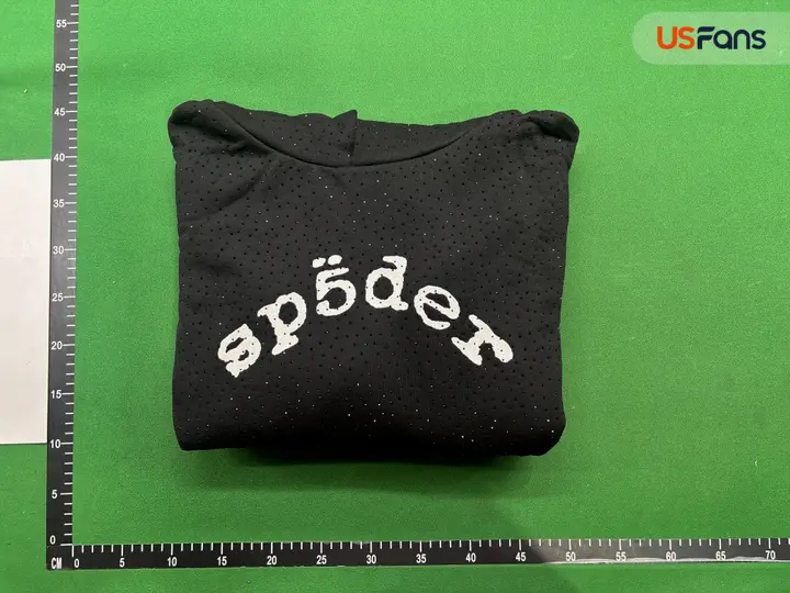 SP5DER Rhinestone Hoodie QC photo 8
