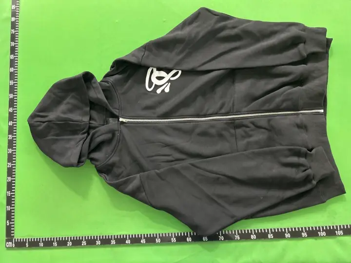 Syna Zip Hoodie in Blue CW QC photo 3