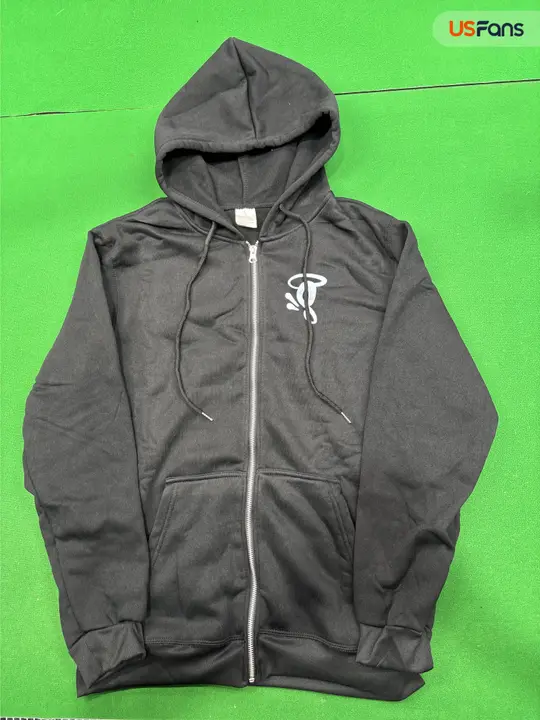 Syna Zip Hoodie in Blue CW QC photo 6
