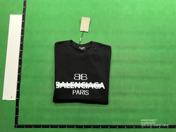 Balenciaga Tee (Black and White Colorway) QC photo 5