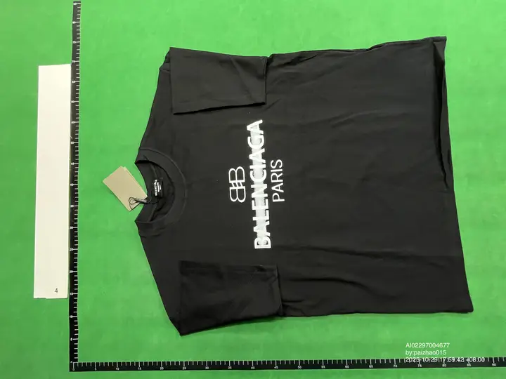 Balenciaga Tee (Black and White Colorway) QC photo 7
