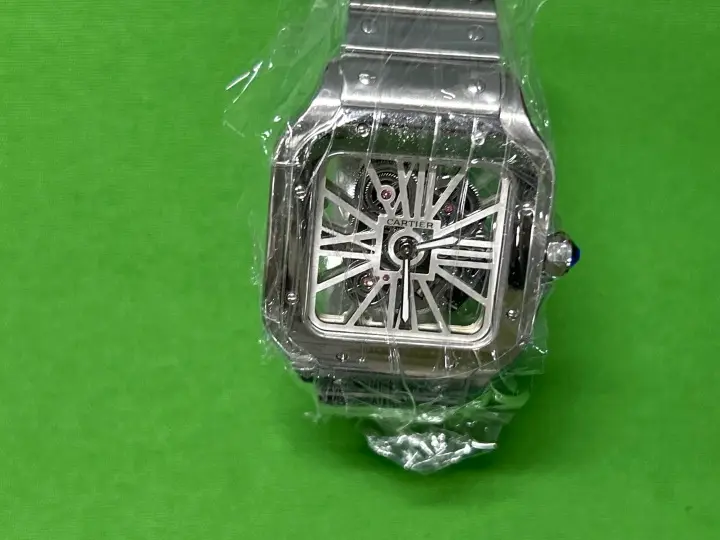 Cartier Santos Skeleton QC photo 10