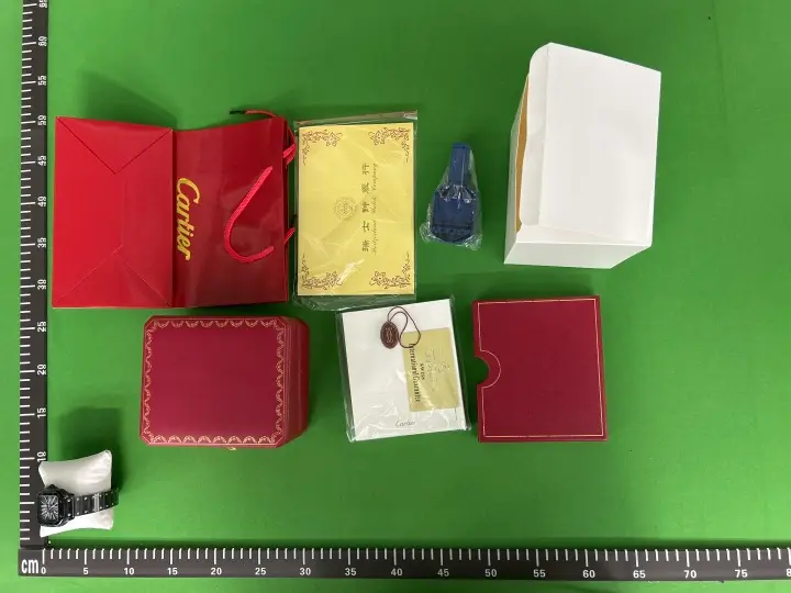 Cartier Santos Skeleton QC photo 20