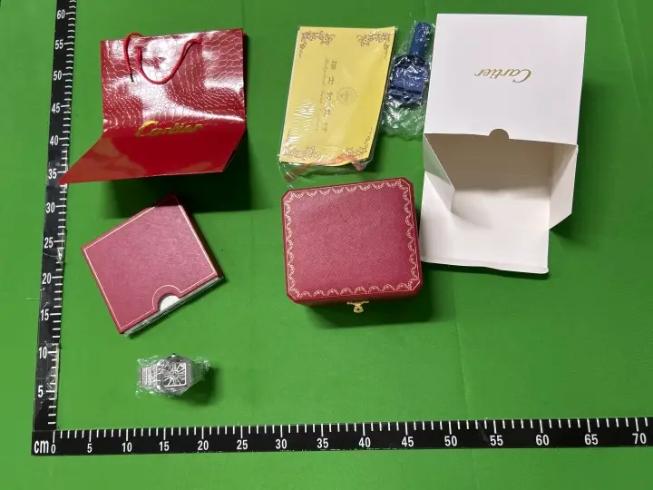 Cartier Santos Skeleton QC photo 9