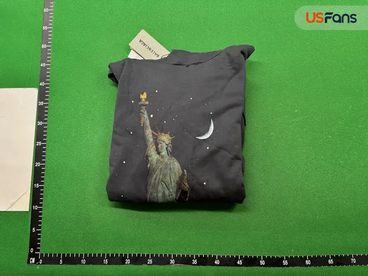 Balenciaga Paris Liberty Distressed Hoodie QC photo 16