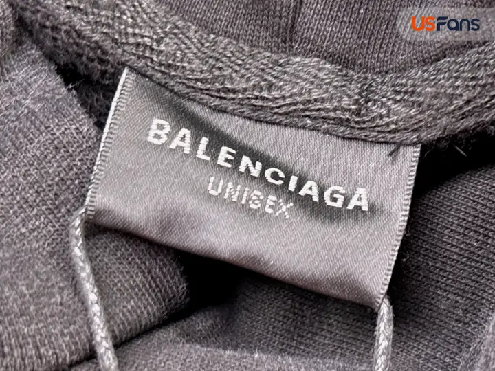 Balenciaga Paris Liberty Distressed Hoodie QC photo 9