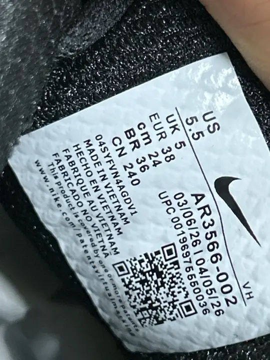 Best Batch Shox All Black QC photo 15