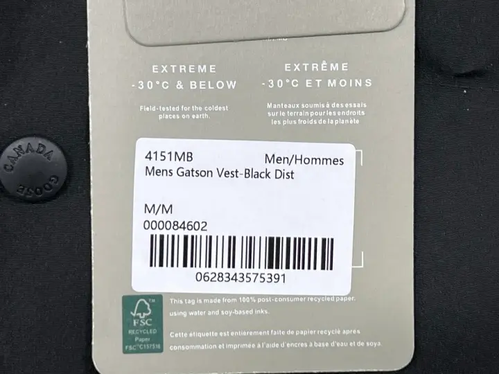 Canada Goose Vest QC photo 2