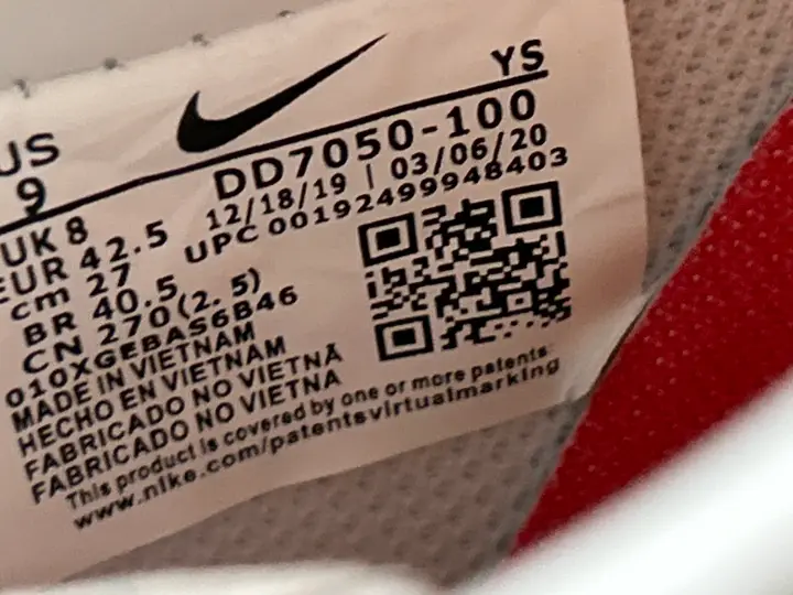 Air Force 1 CPFM All White QC photo 8