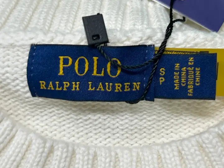 Polo USA Flag Sweater (Beige) QC photo 10