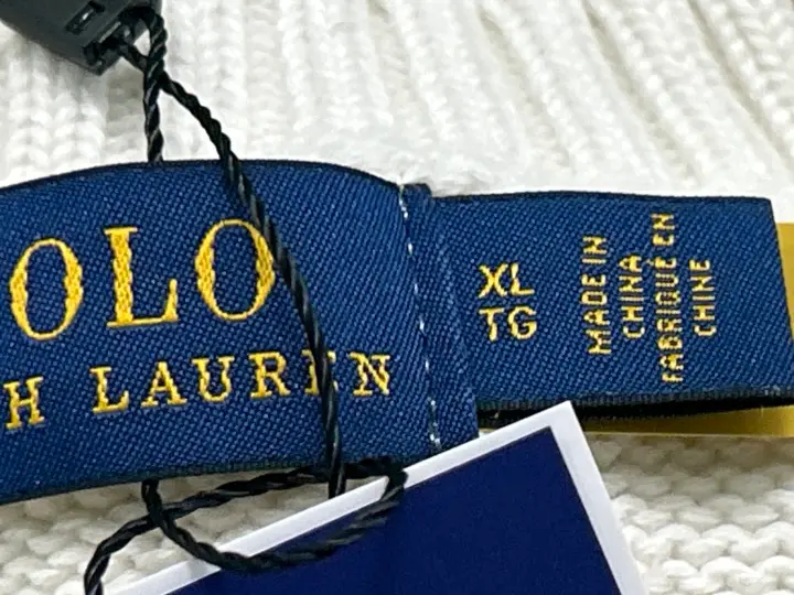 Polo USA Flag Sweater (Beige) QC photo 14