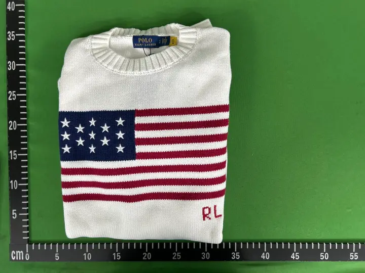 Polo USA Flag Sweater (Beige) QC photo 17