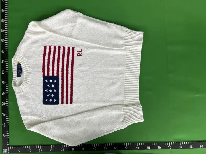 Polo USA Flag Sweater (Beige) QC photo 19