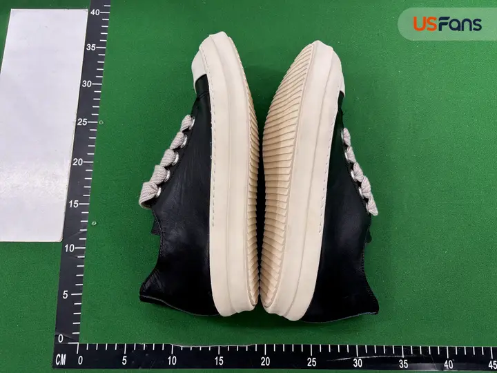 Rick Owens Low Blue Jumbo Lace Shoes QC photo 11