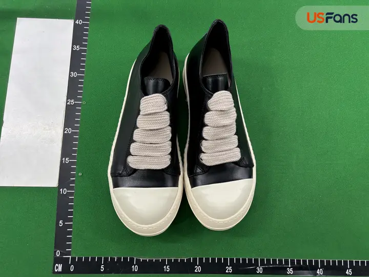 Rick Owens Low Blue Jumbo Lace Shoes QC photo 12