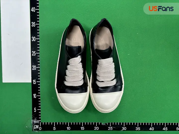 Rick Owens Low Blue Jumbo Lace Shoes QC photo 17