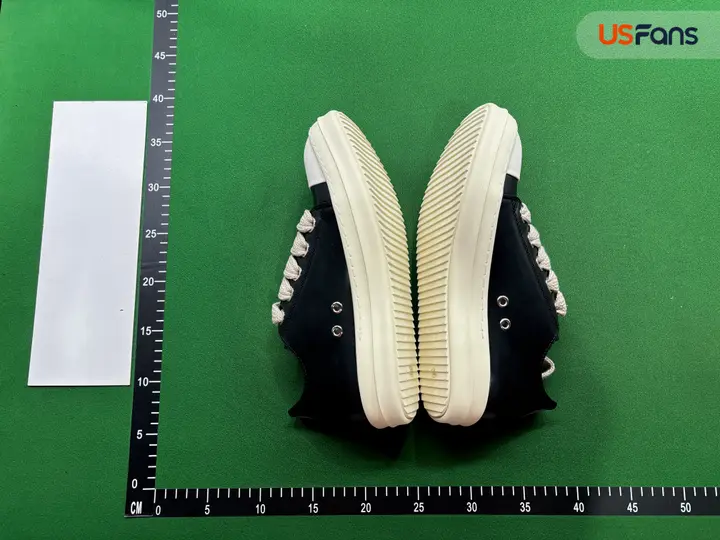 Rick Owens Low Blue Jumbo Lace Shoes QC photo 4