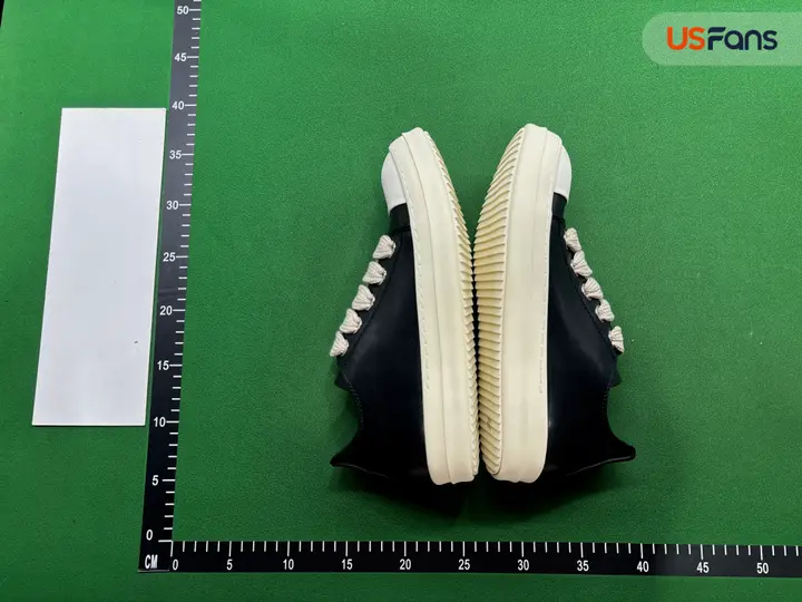 Rick Owens Low Blue Jumbo Lace Shoes QC photo 5