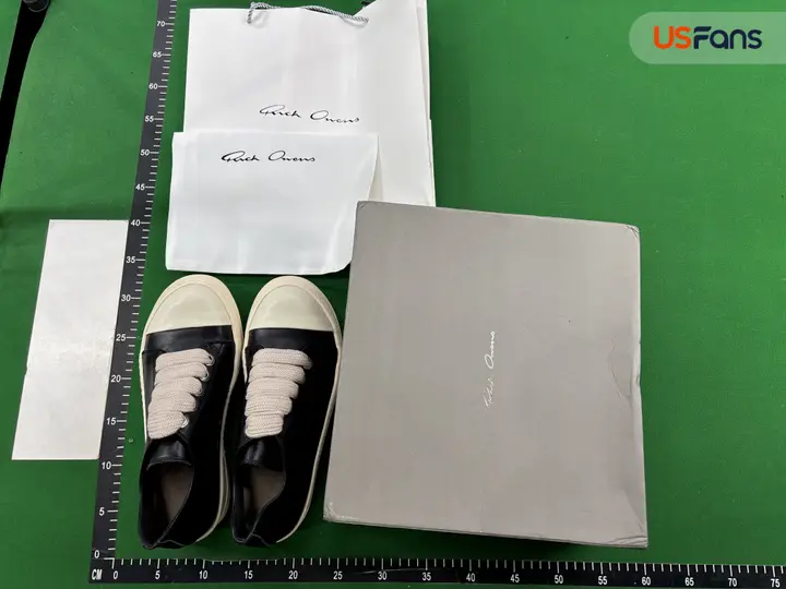 Rick Owens Low Blue Jumbo Lace Shoes QC photo 7