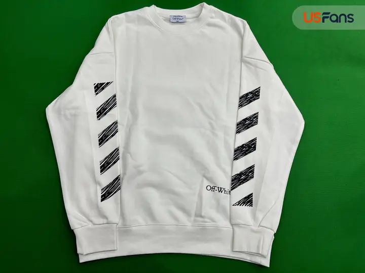 Off-White White Crewneck QC photo 6
