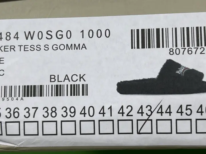 Balenciaga Fur Slides QC photo 9