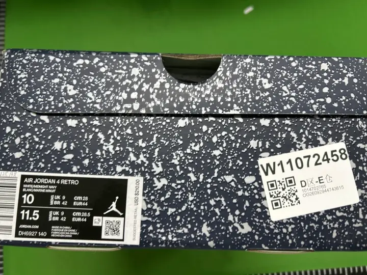Jordan 4 Green Metallic QC photo 9