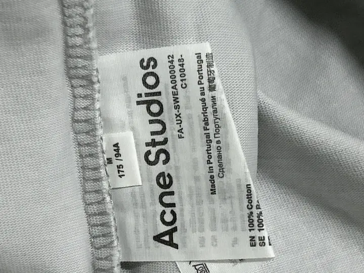 Acne Studios Long-Sleeved Hoodie QC photo 5