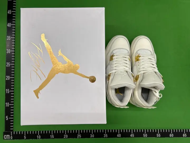 Jordan 4 Wet Cement QC photo 19