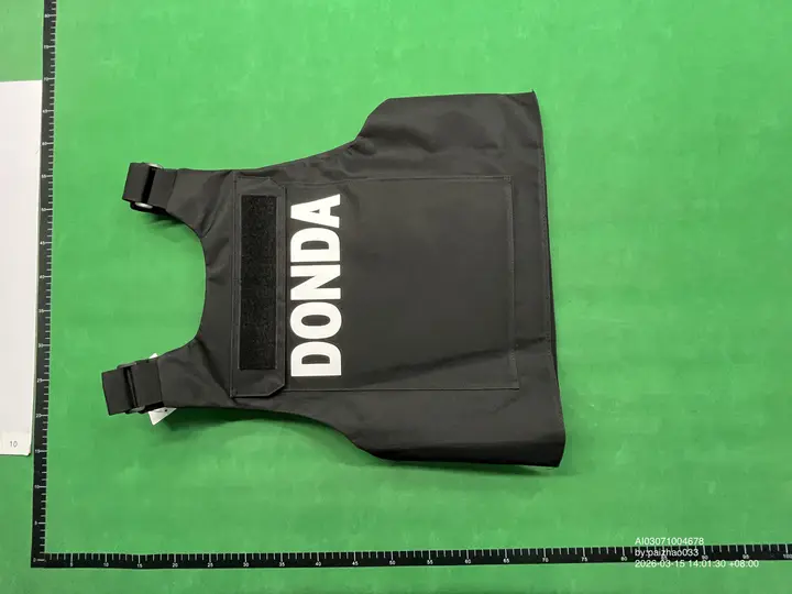 Kanye Donda Rapper Vest QC photo 2