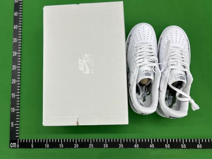 Air Force 1 Skeleton Black QC photo 19