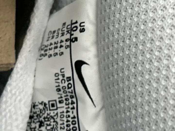 Air Force 1 Skeleton Black QC photo 20