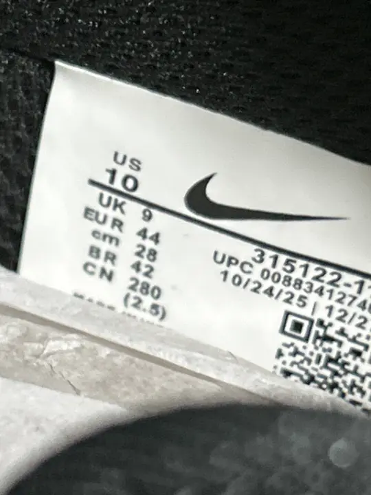 Air Force 1 Skeleton Black QC photo 7
