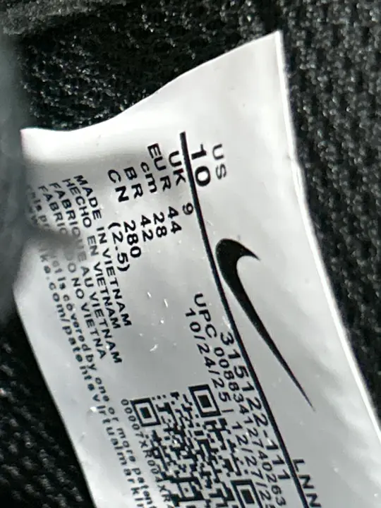 Air Force 1 Skeleton Black QC photo 8