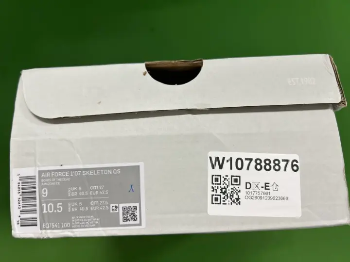 Air Force 1 Skeleton Black QC photo 9
