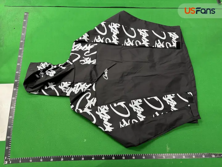 Corteiz Pink Windbreaker with Monogram on Sleeves QC photo 11