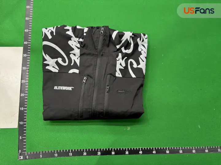 Corteiz Pink Windbreaker with Monogram on Sleeves QC photo 12