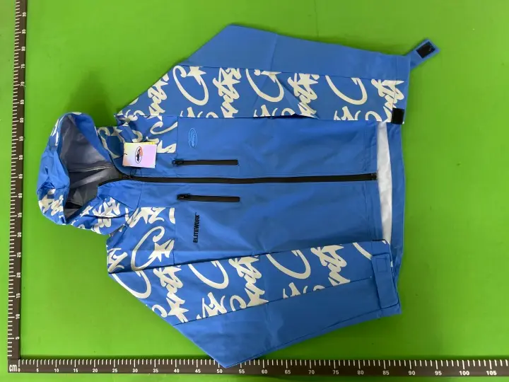 Corteiz Pink Windbreaker with Monogram on Sleeves QC photo 2