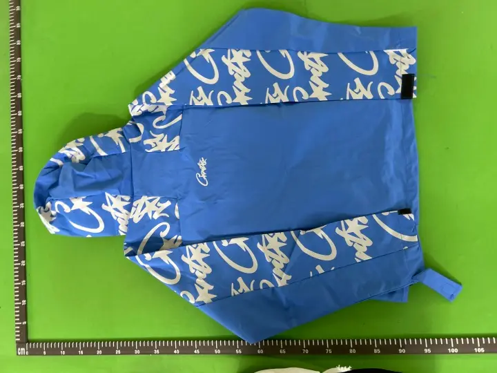 Corteiz Pink Windbreaker with Monogram on Sleeves QC photo 3