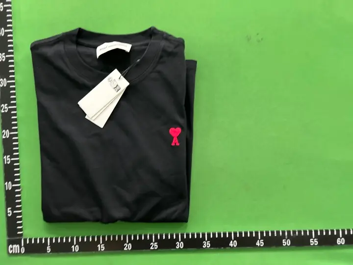 Ami Paris Tees with Small Logo QC photo 1