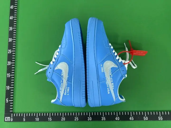Air Force 1 Low Off-White Black White QC photo 12