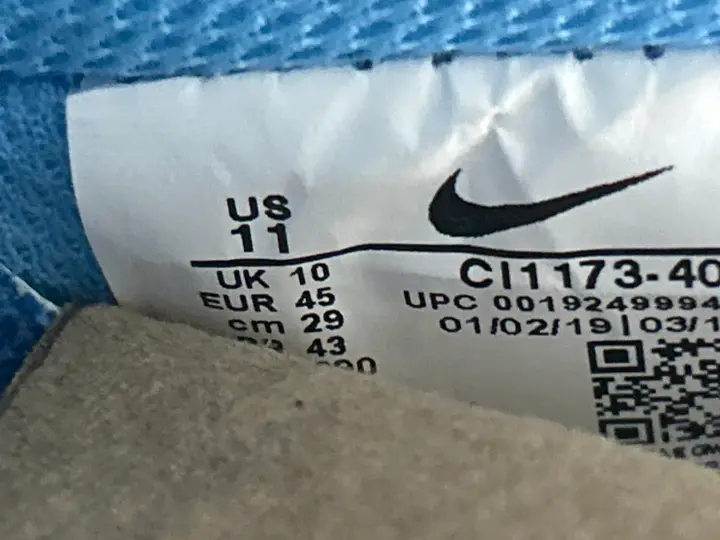 Air Force 1 Low Off-White Black White QC photo 16