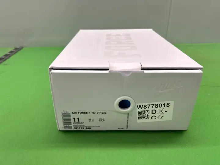 Air Force 1 Low Off-White Black White QC photo 17
